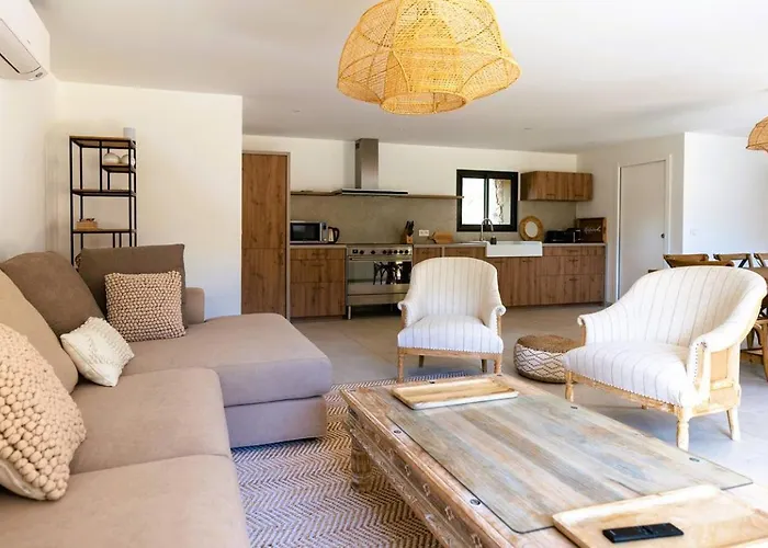 Villa Domaine De Gialla Bergerie I Pini, 2 Pers, Piscine Chauffee, 10 Mn Arraggio