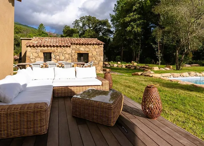 Villa Domaine De Gialla Bergerie I Pini, 2 Pers, Piscine Chauffee, 10 Mn Arraggio